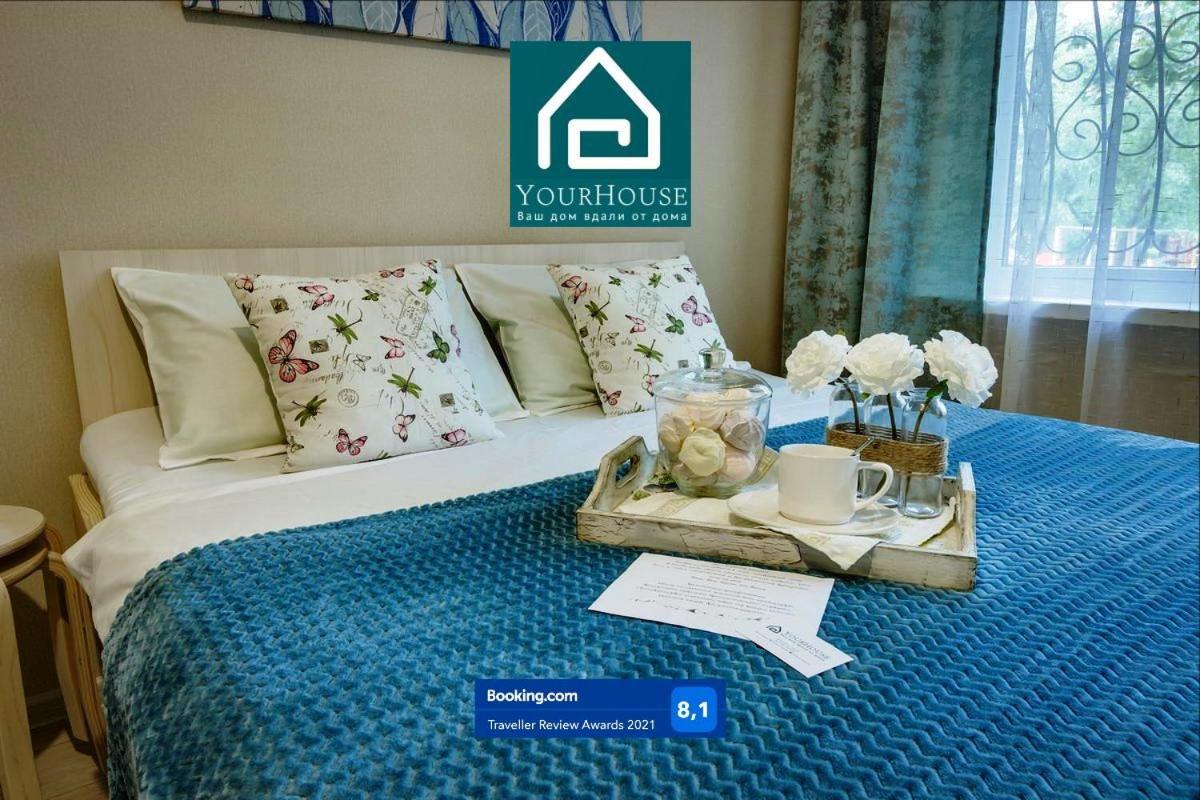 YourHouse микрорайон 1, дом 76 - экономичнее квартиры, уютнее гостиницы Алматы Экстерьер фото